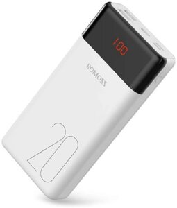 Зовнішній акумулятор Romoss 20000 mAh LT20PS (PLM20-102-1131H)