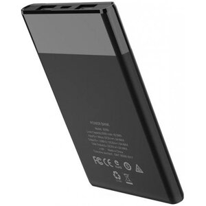 Зовнішній акумулятор Hoco Power Bank B35D Entourage 2 USB 5000 mAh чорний