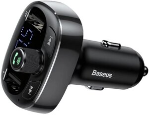 Bluetooth-система гучного зв'язку + АЗП + FM-трансмітер Baseus S-09a CCTM-01