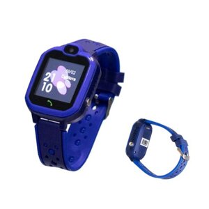 Дитячий годинник SMART BABY WATCH Т16 (GPS) Waterproof блакитний