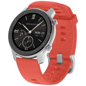 Розумний годинник Amazfit GTR 42 mm червоні