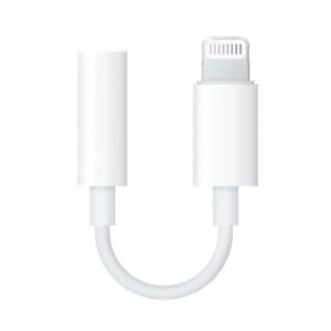 Адаптер Apple 3.5mm to Lightning (JBC-076A) перехідник білий