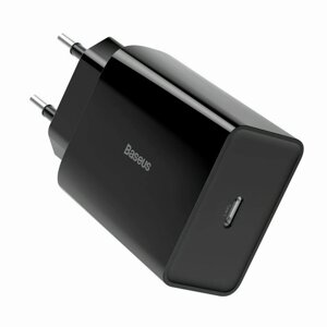 Зарядний пристрій Baseus Speed Mini Quick Charger 1C 20 W EU CCFS-SN01 чорний