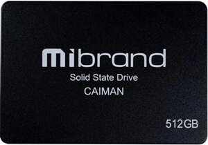 Твердотільний накопичувач 512Gb SSD Mibrand Caiman ссд-диск