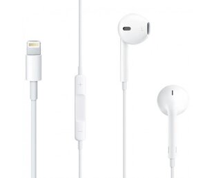 Навушники Apple EarPods with Lightning Connector MMTN2 Оригінал