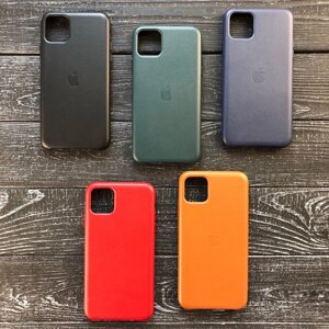 Чехол LEATHER CASE ORIGINAL для iPhone 11