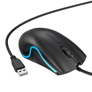 Миша HOCO Enjoy gaming luminous wired mouse GM19