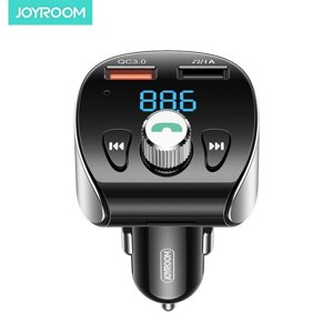 Бездротовий передавач-адаптер для авто JOYROOM with Bluetooth FM Shadow Series JR-CL02