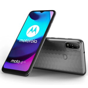 Смартфон Motorola E20 2 / 32 GB Graphite (PARX0000RS)