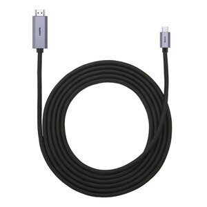 Кабель USB-C to HDMI 4K Baseus High Definition Series Graphene 3 метра (WKGQ010201)