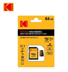 Картка пам'яті KODAK 64Gb MicroSD з адаптером