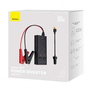 Автомобільний Інвертор Baseus In-car Inverter 300 W (12 — 220 V) CGNB010101