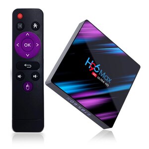 Смарт-приставка tv box h96 max 4/64 gb Android 9.0