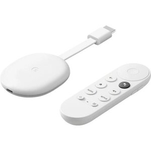 Приставка Google Chromecast with Google TV 4K white GA01919