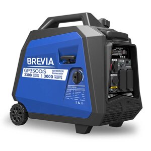 Генератор інверторний бензиновий Brevia GP3500iS 3000 Вт (максимальна 3.3 кВт)