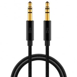 Кабель ZMI AUX Audio braided cable 1m чорний (AL103)