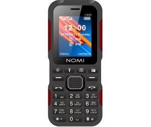 Nomi i1850 Black-red