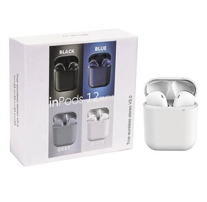 Bluetooth навушники InPods i12 найдешевший аналог Airpods