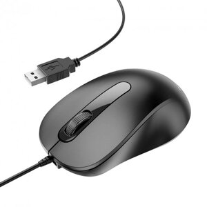 Миша дротова BOROFONE Business wired mouse BG4 чорна