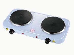 Електроплита дискова Hot Plate JX-2020А 2000 W двокомфоркова, настільна