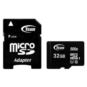 Картка пам'яті Team microSDHC 32 GB Class 10 UHS-I (з адаптером) (TUSDH32GCL10U03)