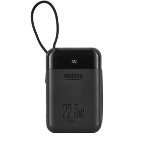 Акумулятор портативний brevia 20000 mAh 22.5W Type-C+Lightning зовнішня батарея