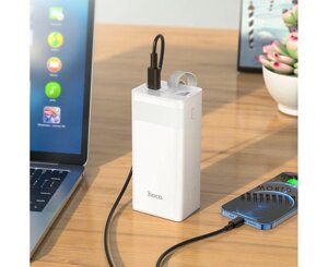 Портативна батарея з лампою Hoco J86 400000mAh 22.5W білий