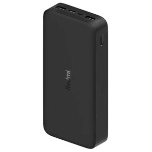 Зовнішній акумулятор Xiaomi redmi 20000 mAh чорний