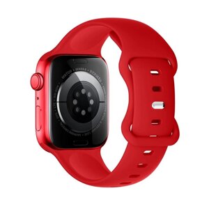 Ремінець HOCO iWatch WA15 Flexible series 8-character buckle 38/40/41mm змінний браслет червоний