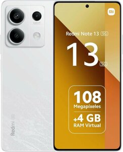 Смартфон Xiaomi Redmi Note 13 5G 6 / 128 GB Arctic White (білий) євроверсія (EU)