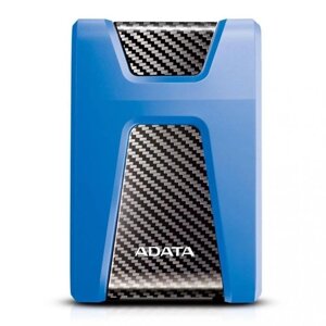 Портативний жорсткий диск USB 3.2 ADATA DashDrive Durable HD650 2TB чорний