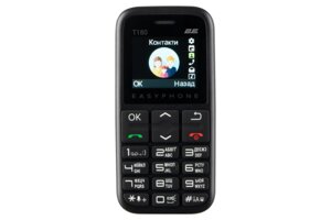 Кнопковий телефон 2E T180 2020 Dual SIM чорний