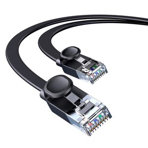 Кабель мережевий патч-корд плоский Baseus Six types of RJ45 Gigabit 30 метрів WKJS011001