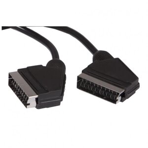 Кабель штекер Скарт-штекер Скарт 21pin Scart 1.2м