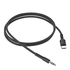 Кабель HOCO Type-C to Aux Digital audio conversion cable UPA17 юсб-с на 3.5 мм чорний