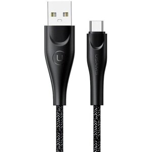 Кабель 2 метри нейлонове обплетення USAMS U41 USB — Type-C 2m