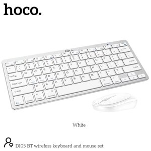 Набір Миша та клавіатура HOCO BT wireless keyboard and mouse set DI05 (Ukr/Ru/En)