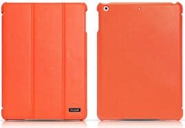 Чохол Icarer Ultra-Thin Genuine Leather Series Rid 501 для iPad Air Жовтогарячий