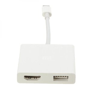 Хаб кабель-переходник Xiaomi USB Type-C - HDMI ZJQ01TM