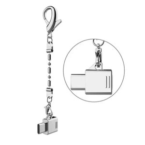 Переходник Micro to Type-C Adapter Earldom ET-TC03 Metal