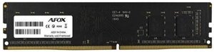 Пам'ять DDR4 4G 2400MHz Afox 4 ГБ упаковка коробкова box