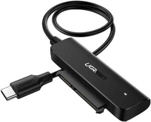 Адаптер для ссд і жорстких дисків UGREEN CM321 USB-C 3.0 to 2.5-Inch SATA Converter 50cm