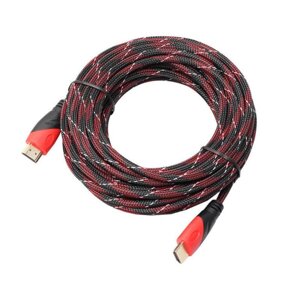 Кабель HDMI — HDMI довжина 10 м версії 1.4 чорний червоний