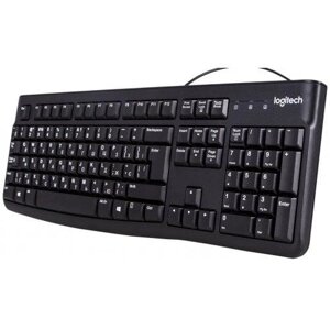 Клавіатура дротова LOGITECH K120 українська розкладка чорна 920-002643