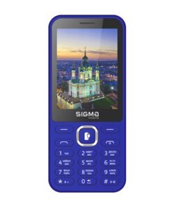 Телефон Sigma mobile X-Style 31 Power Type-C blue