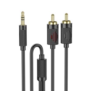 Кабель rca — 3.5mm HOCO UPA28 перехідник адаптер