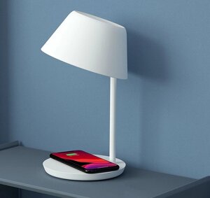 Настільна лампа Xiaomi Yeelight Staria Bedside Lamp Pro Wireless Charging 20 W (YLCT03YL) (YLCT032EU)