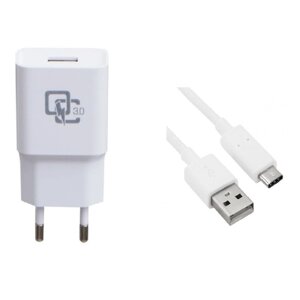 Швидке зарядне Xiaomi QC 3.0 18 W + кабель USB Type-C