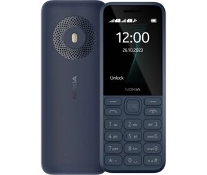 Телефон кнопковий Nokia 130 TA-1576 Dual Sim 2023 темно-синій