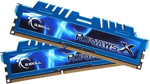 Оперативна пам'ять DDR3 16G KIT (2x8G) 2400MHz G. SKILL RipjawsX 11-13-13-31 (box) F3-2400C11D-16GXM